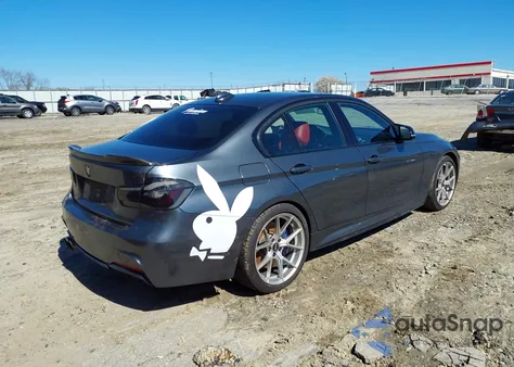 2014 BMW 328I z USA, uszkodzony, nr VIN WBA3A5C57EP600881